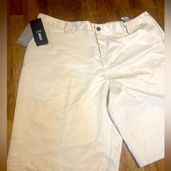 Adidas Golf ⛳️ shorts size size 40 brand new with tags Clima lite light begie - Picture 2 of 9